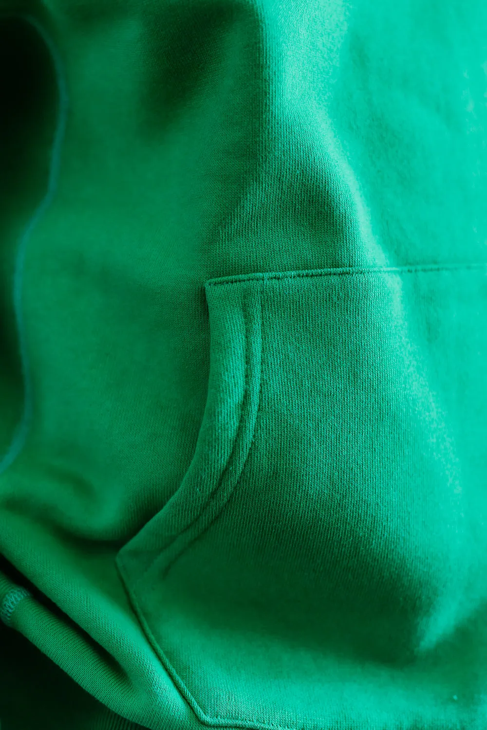 Pullover Hoodie - Super Looper French Terry - Green