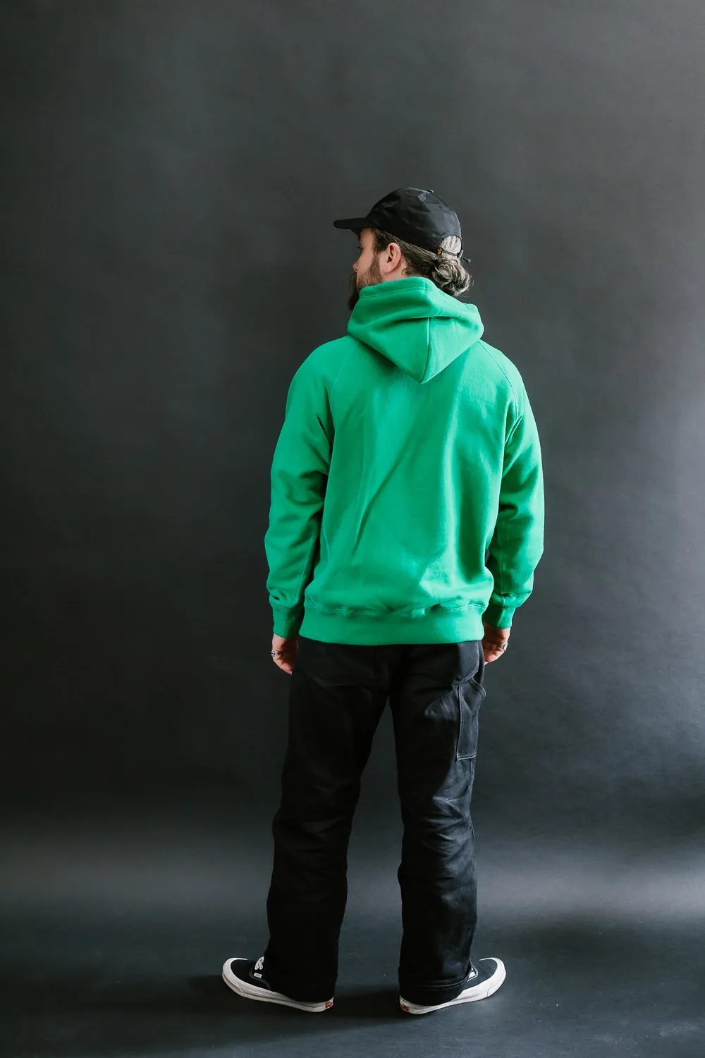 Pullover Hoodie - Super Looper French Terry - Green