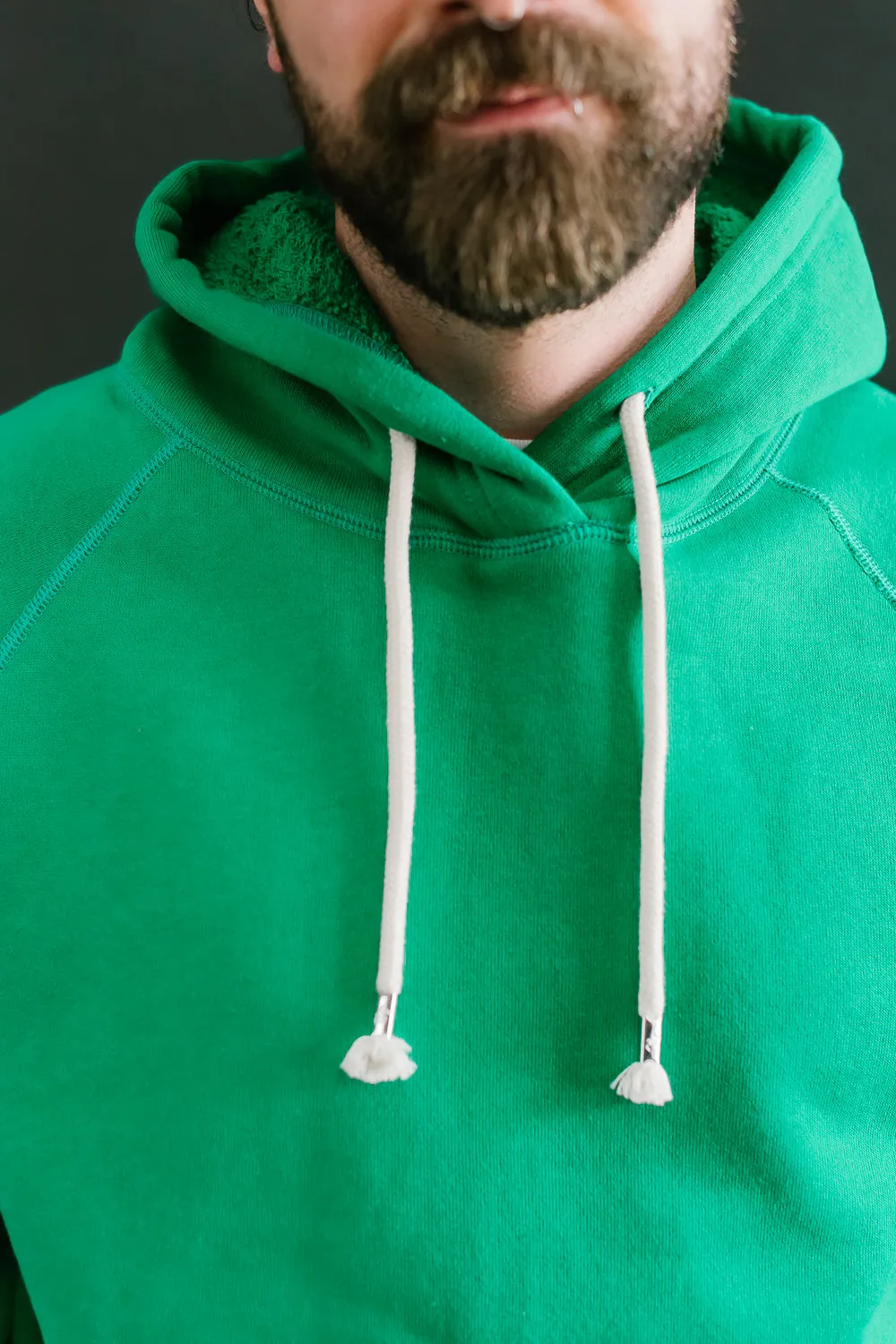 Pullover Hoodie - Super Looper French Terry - Green