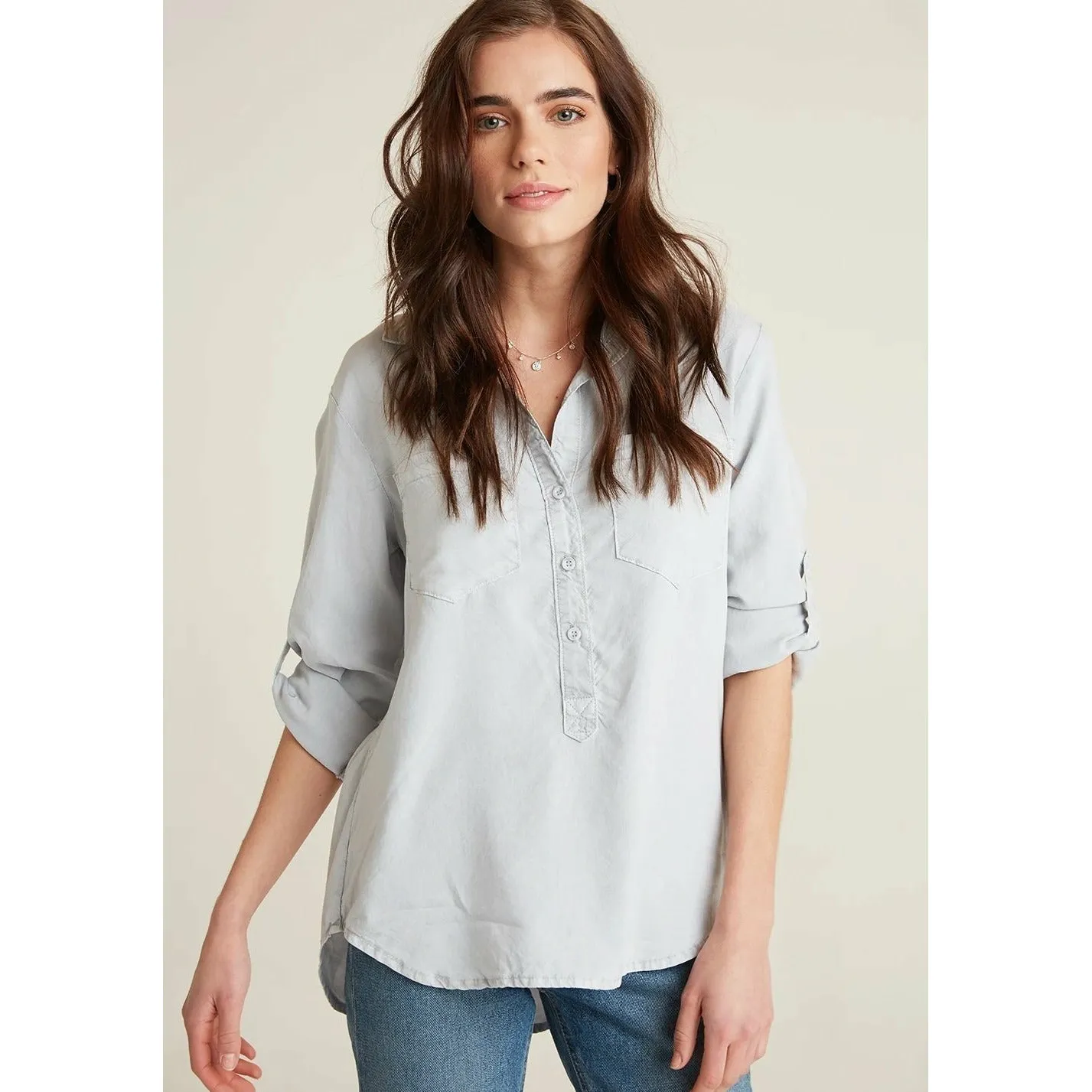 Pullover Placket Shirt