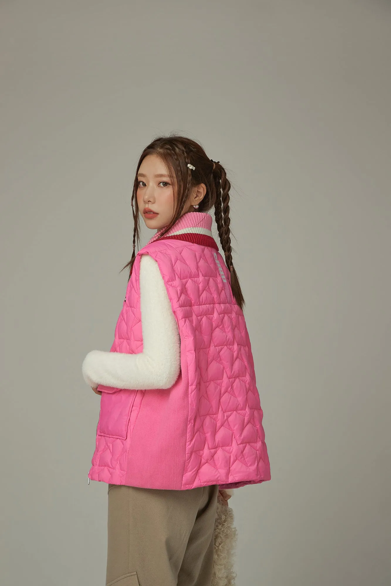 Quilted Padded Star Vest