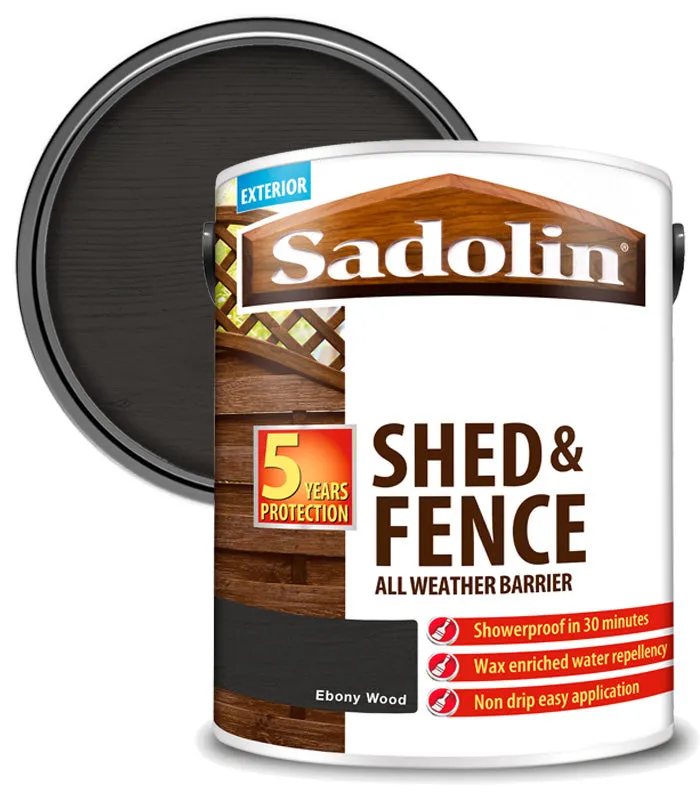 Sadolin Shed and Fence Protector All Weather Barrier - 5 Litre