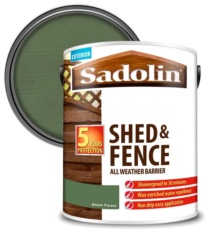 Sadolin Shed and Fence Protector All Weather Barrier - 5 Litre