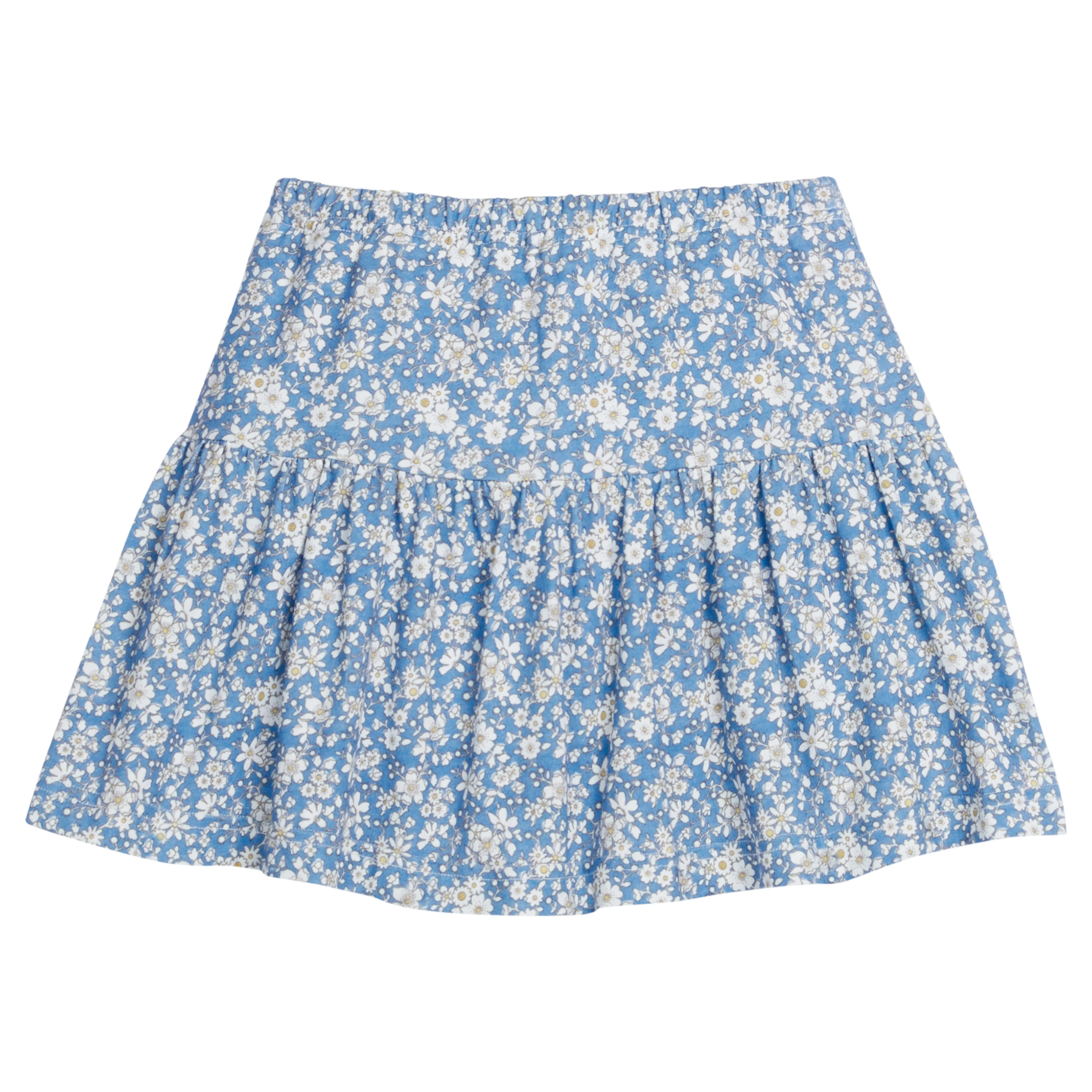 Sally Skort - Roland Floral Blue