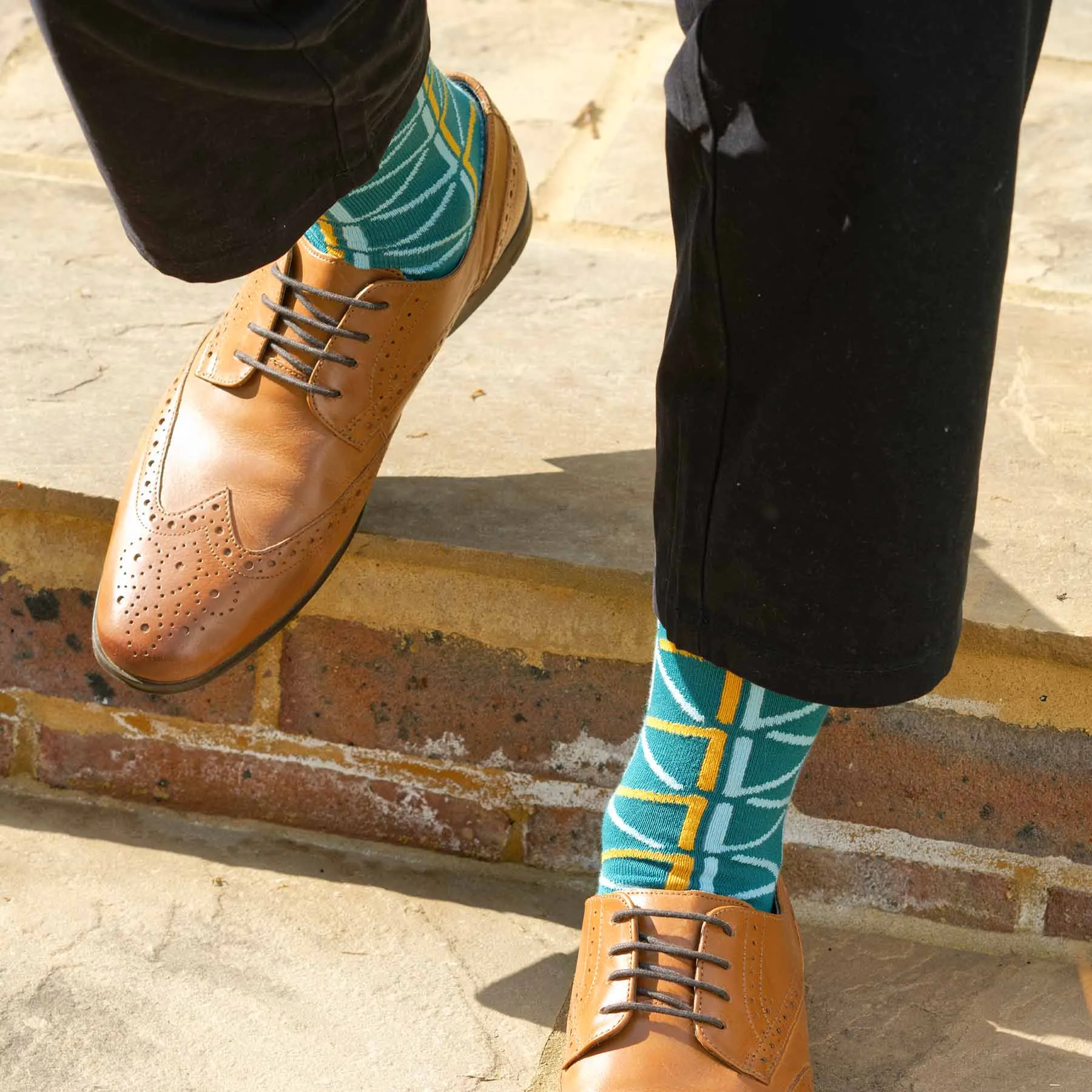 Septem Men's Socks - Teal