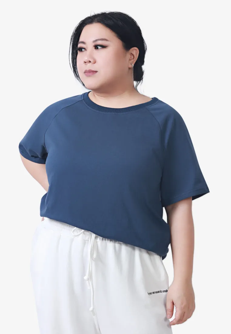 Sera Premium Staycation Short Sleeve Tee - Blue