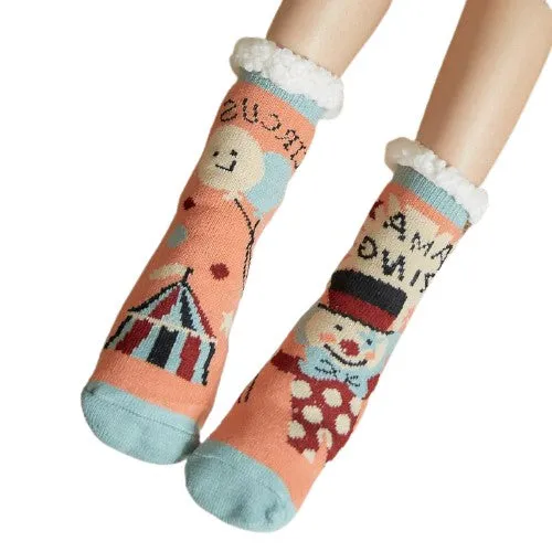 Sheep Cartoon Thick Warm Soft breathable Fluffy Socks