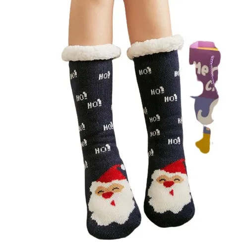 Sheep Cartoon Thick Warm Soft breathable Fluffy Socks