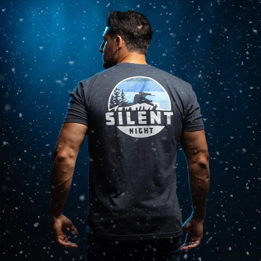 Silent Night T-Shirt - Midnight Navy