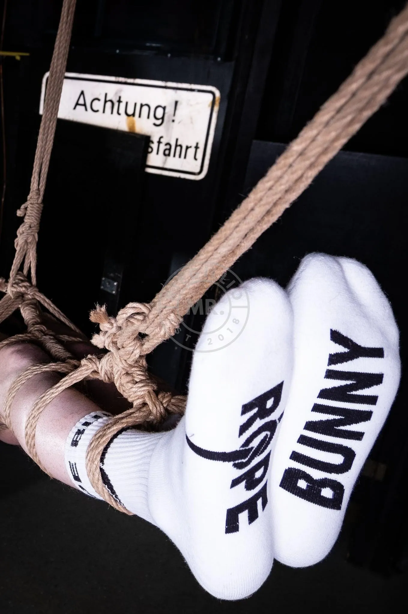 Sk8erboy ROPE BUNNY Socks - White