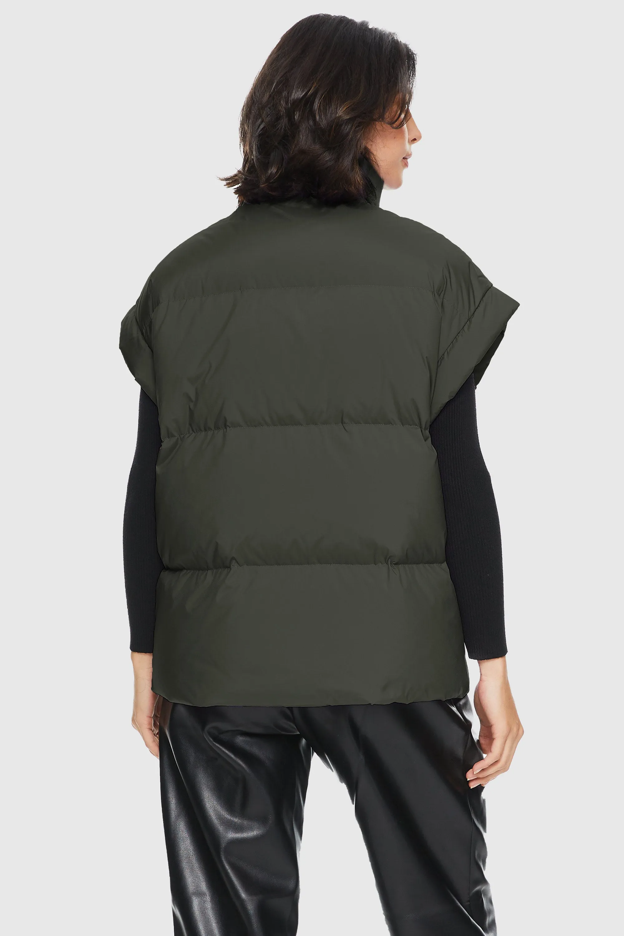 Sleeveless Classic Puffer Vest