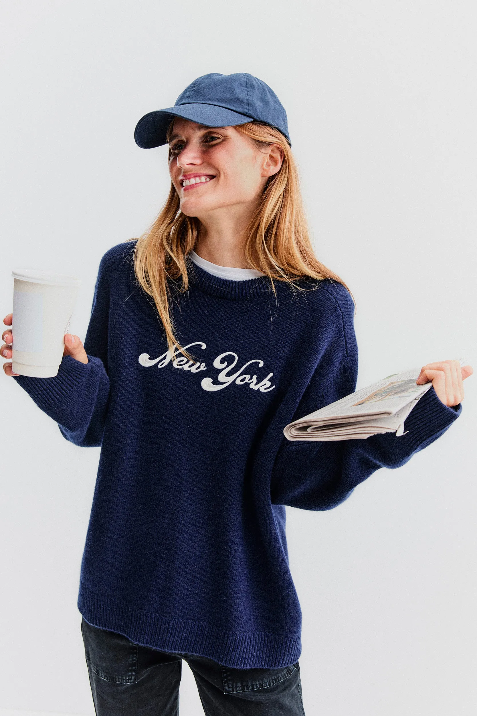 The New York Crewneck - Navy