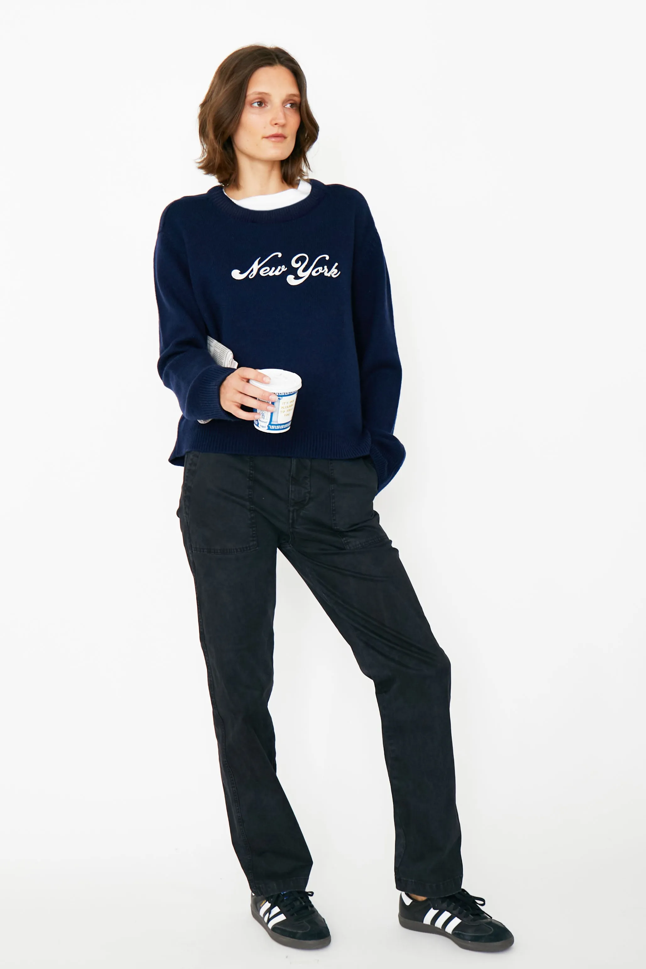 The New York Crewneck - Navy