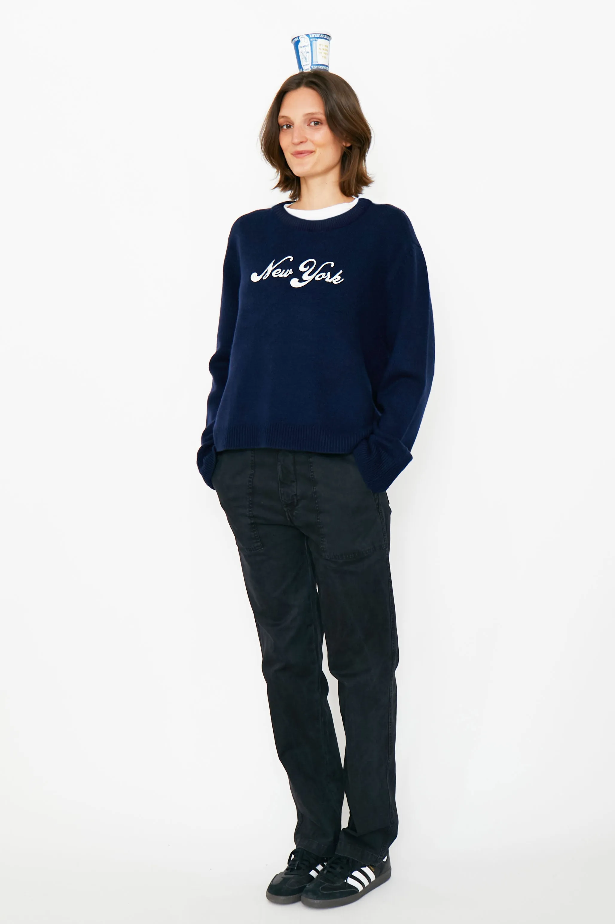 The New York Crewneck - Navy