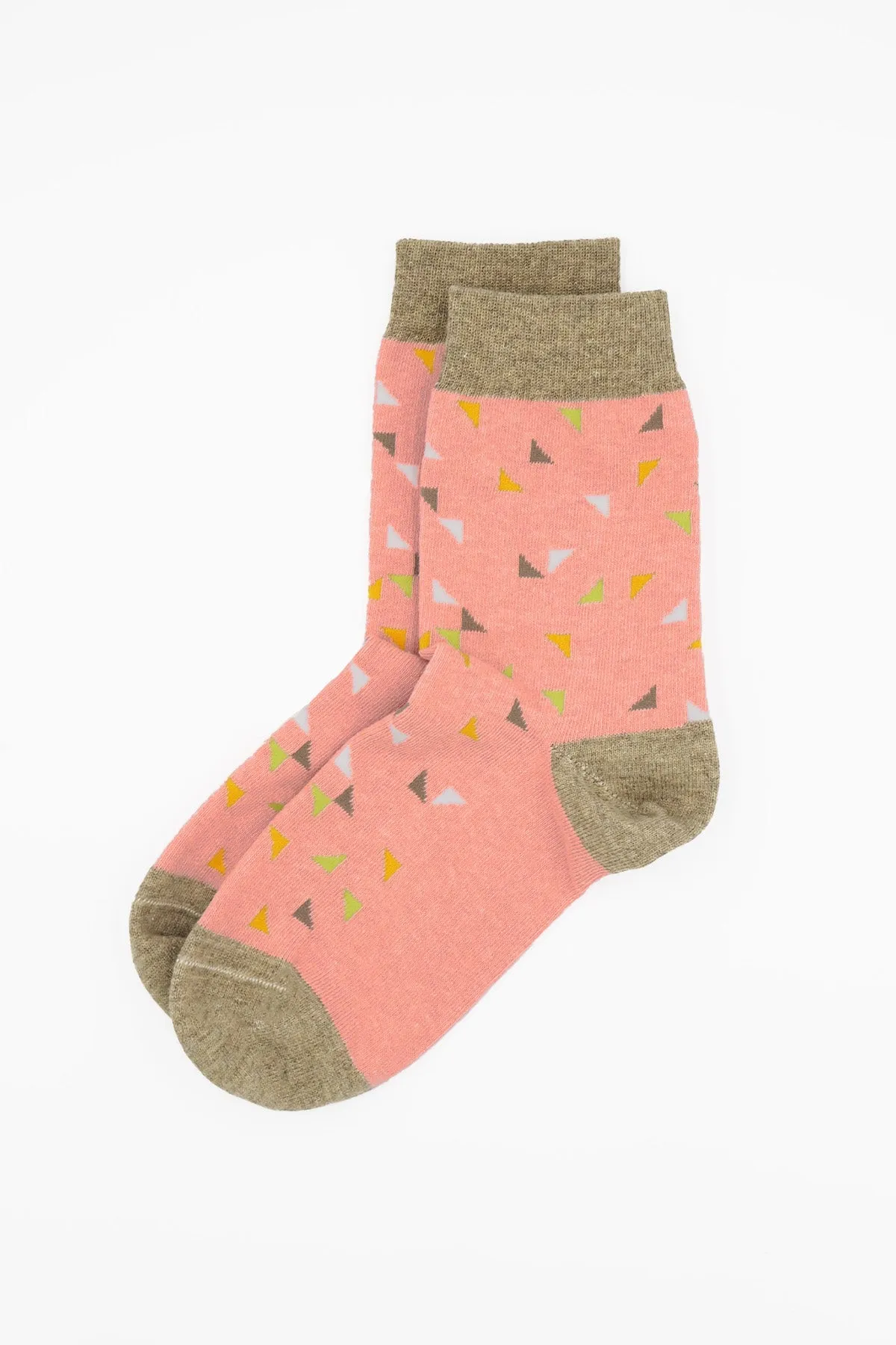 Trilateral Women's Socks - Pink