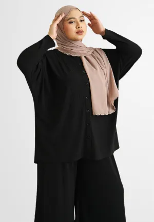 Urbana DEMURE Square Neck Button Top