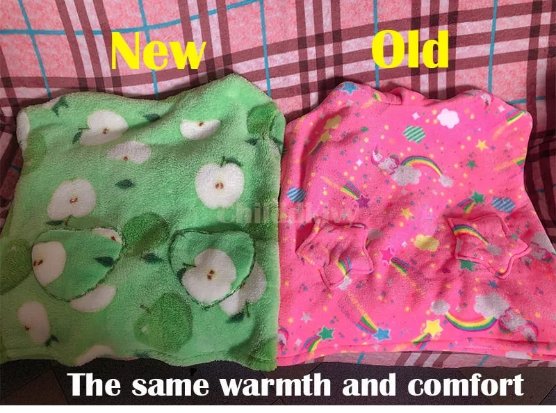 Winter Sherpa Blanket Plush Fleece Family Matching Hooded Girl Sweatshirt Oversized Hoodie