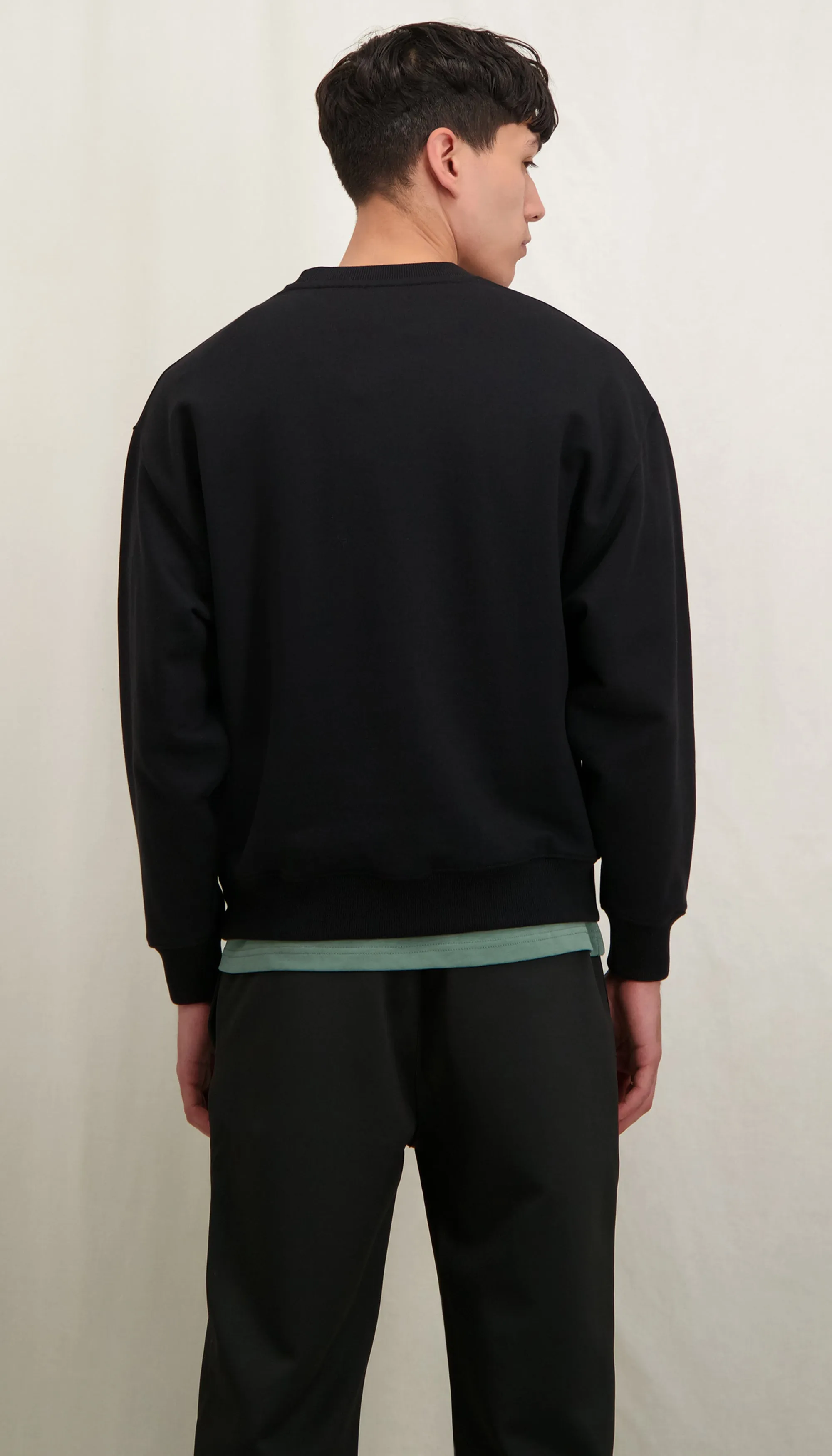 Workman Crewneck Black