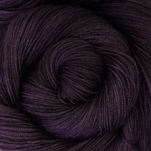 Yakity Yak Fingering Weight Yarn - Violet Semi Solid